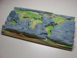 世界海底模型