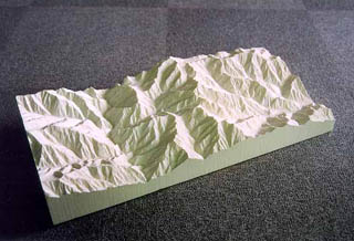 立山 スムース型立体モデル 写真
