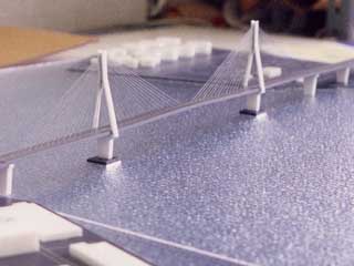 横浜つばさ橋 模型写真